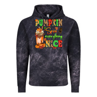 Cloud Black Pumpkin Spice And Everything Nice Vintage Hoodie - MaliasSmallBusiness