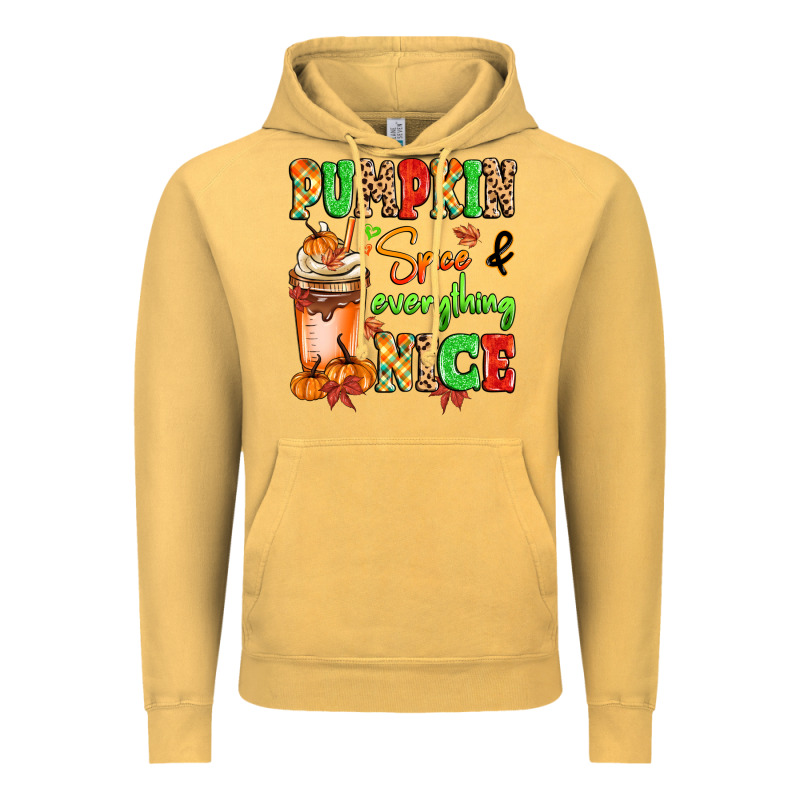 Pumpkin Spice And Everything Nice Vintage Hoodie by MaliasSmallBusiness | Teevron
