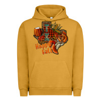 Pigment Peanut Butter happy fall texas Urban Hoodie - CowhideDigitalArt