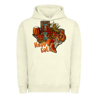 Pigment Pistachio happy fall texas Urban Hoodie - CowhideDigitalArt