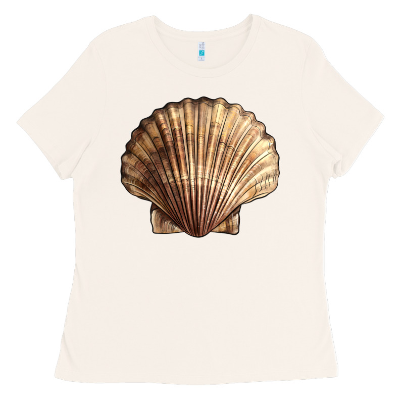 Japanese Scallop Shell Ladies Tee by LillyAllenDesigns | Teevron