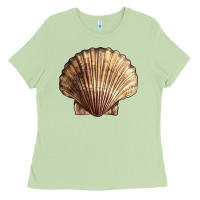 Matcha Japanese Scallop Shell Ladies Tee - LillyAllenDesigns