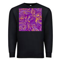 Black Abstract Mardi Gras Seamless Pattern Premium Sweatshirt - FaDigitalArtStudio