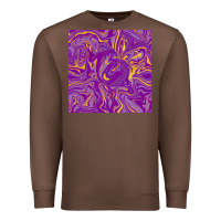 Chestnut Abstract Mardi Gras Seamless Pattern Premium Sweatshirt - FaDigitalArtStudio