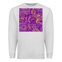 Dove Grey Abstract Mardi Gras Seamless Pattern Premium Sweatshirt - FaDigitalArtStudio
