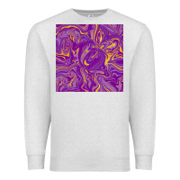 Oatmeal Heather Abstract Mardi Gras Seamless Pattern Premium Sweatshirt - FaDigitalArtStudio