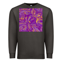 Smoke Abstract Mardi Gras Seamless Pattern Premium Sweatshirt - FaDigitalArtStudio