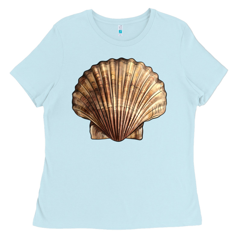 Japanese Scallop Shell Ladies Tee by LillyAllenDesigns | Teevron