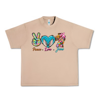 Burro Peace Love Easter Jesus Urban Heavy Tee - BundleAndBundleShop