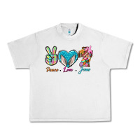 Lunar Rock Peace Love Easter Jesus Urban Heavy Tee - BundleAndBundleShop