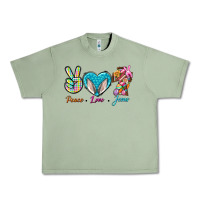 Peace Love Easter Jesus Urban Heavy Tee | Teevron