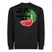 Black Watermelon Crawl Heavyweight Sweatshirt - Bettercallsaul