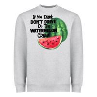 Heather Grey Watermelon Crawl Heavyweight Sweatshirt - Bettercallsaul
