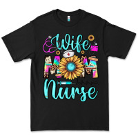 Black wife mom nurse Premium Tee - JahusDesignShop