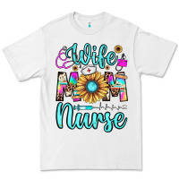 White wife mom nurse Premium Tee - JahusDesignShop