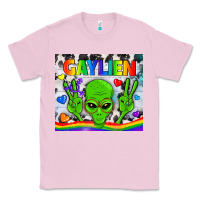 Bubblegum Pink LGBTQ Gaylien Tumbler Classic Tee - BundleAndBundleShop