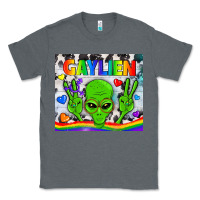 Charcoal Heather LGBTQ Gaylien Tumbler Classic Tee - BundleAndBundleShop