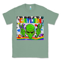 Sage LGBTQ Gaylien Tumbler Classic Tee - BundleAndBundleShop