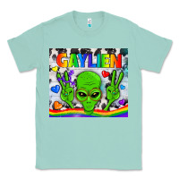 Seafoam LGBTQ Gaylien Tumbler Classic Tee - BundleAndBundleShop