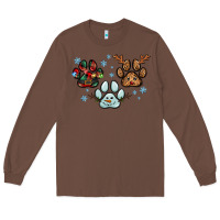 Chestnut Christmas paws Long Sleeve Tee - RanaPortraitStore