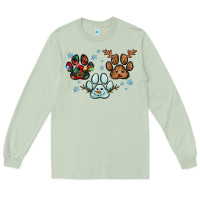 Matcha Christmas paws Long Sleeve Tee - RanaPortraitStore