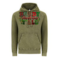 Vintage Olive Howdy Christmas y'all Vintage Hoodie - NancyCooperArtShop