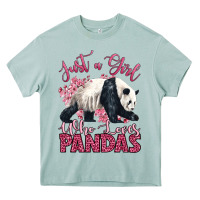 Arona just a girl who loves pandas Heavy Core Tee - LillyAllenDesigns