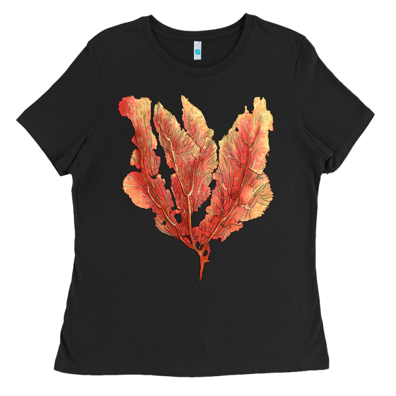 Pink Venus Fan Sea Coral Ladies Tee by LillyAllenDesigns | Teevron