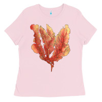 Bubblegum Pink pink venus fan sea coral Ladies Tee - LillyAllenDesigns