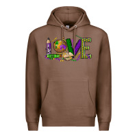 Chestnut love teacher mardi gras Premium Hoodie - OliviaCreatesArt