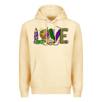 Pina Colada love teacher mardi gras Premium Hoodie - OliviaCreatesArt