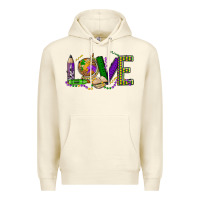 Sandshell love teacher mardi gras Premium Hoodie - OliviaCreatesArt