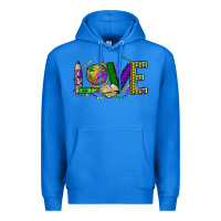 True Royal love teacher mardi gras Premium Hoodie - OliviaCreatesArt
