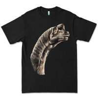 Black brachiosaurus face Premium Tee - LillyAllenDesigns