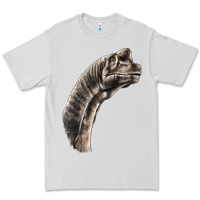 Dove Grey brachiosaurus face Premium Tee - LillyAllenDesigns
