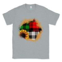 Heather Grey sunflower christmas patch3 Classic Tee - JahusDesignShop