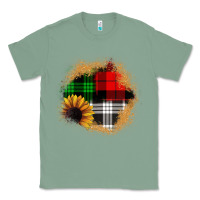 Sage sunflower christmas patch3 Classic Tee - JahusDesignShop
