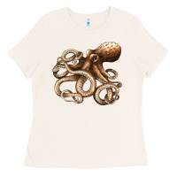 Bone octopus Ladies Tee - LillyAllenDesigns