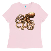 Bubblegum Pink octopus Ladies Tee - LillyAllenDesigns
