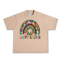 Burro Happy Easter Rainbow Urban Heavy Tee - BundleAndBundleShop