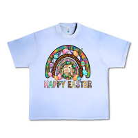 Grape Ice Happy Easter Rainbow Urban Heavy Tee - BundleAndBundleShop