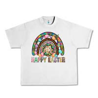 Lunar Rock Happy Easter Rainbow Urban Heavy Tee - BundleAndBundleShop