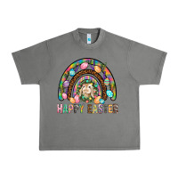 Tornado Happy Easter Rainbow Urban Heavy Tee - BundleAndBundleShop