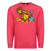 Cardinal Softball Coffee Mug Premium Sweatshirt - FaDigitalArtStudio