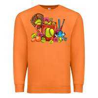Carrot Softball Coffee Mug Premium Sweatshirt - FaDigitalArtStudio