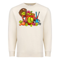 Sandshell Softball Coffee Mug Premium Sweatshirt - FaDigitalArtStudio