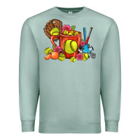 Seafoam Softball Coffee Mug Premium Sweatshirt - FaDigitalArtStudio