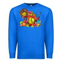 True Royal Softball Coffee Mug Premium Sweatshirt - FaDigitalArtStudio