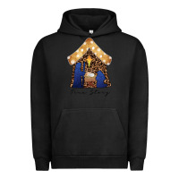 Pigment Black True Story Black Urban Hoodie - CowhideDigitalArt