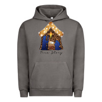 Pigment Tornado True Story Black Urban Hoodie - CowhideDigitalArt